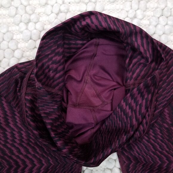 Lululemon Wunder Under Crop (Hi-Rise) *Full-On Luon Shifted Horizon Sz 6 - Picture 3 of 7